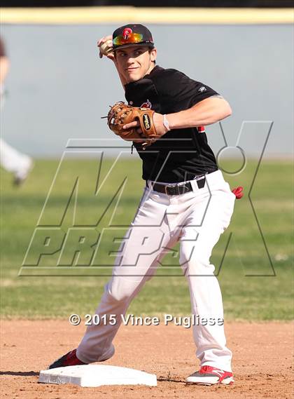 Thumbnail 1 in Crespi Varsity vs. Crespi Alumni 2015 photogallery.