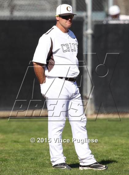 Thumbnail 1 in Crespi Varsity vs. Crespi Alumni 2015 photogallery.