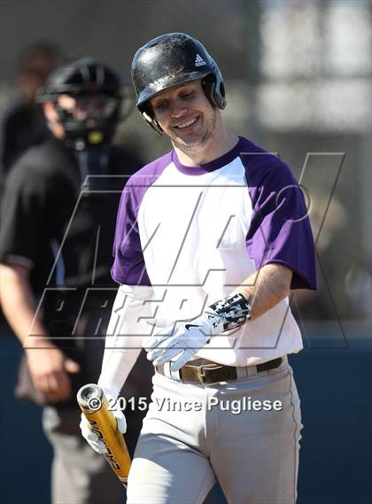 Thumbnail 1 in Crespi Varsity vs. Crespi Alumni 2015 photogallery.