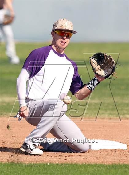 Thumbnail 2 in Crespi Varsity vs. Crespi Alumni 2015 photogallery.