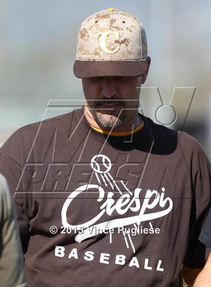 Thumbnail 3 in Crespi Varsity vs. Crespi Alumni 2015 photogallery.