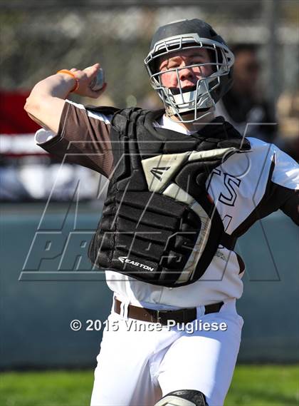 Thumbnail 3 in Crespi Varsity vs. Crespi Alumni 2015 photogallery.