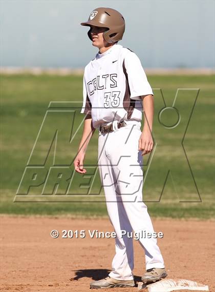 Thumbnail 1 in Crespi Varsity vs. Crespi Alumni 2015 photogallery.