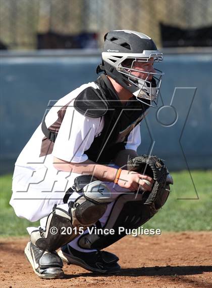 Thumbnail 1 in Crespi Varsity vs. Crespi Alumni 2015 photogallery.