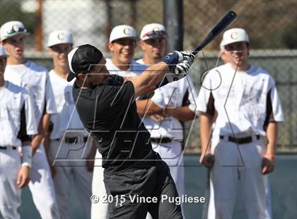 Thumbnail 2 in Crespi Varsity vs. Crespi Alumni 2015 photogallery.