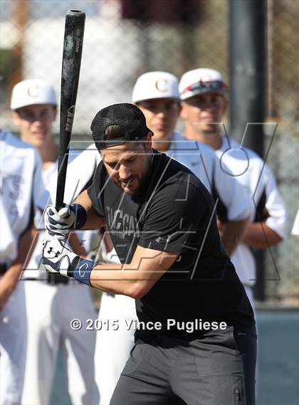 Thumbnail 3 in Crespi Varsity vs. Crespi Alumni 2015 photogallery.