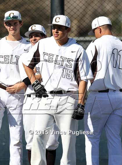 Thumbnail 3 in Crespi Varsity vs. Crespi Alumni 2015 photogallery.