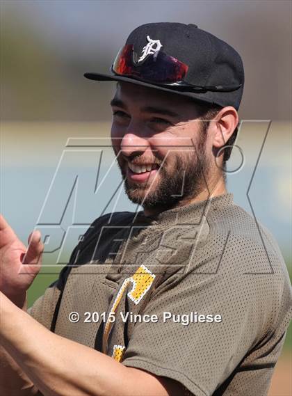 Thumbnail 1 in Crespi Varsity vs. Crespi Alumni 2015 photogallery.