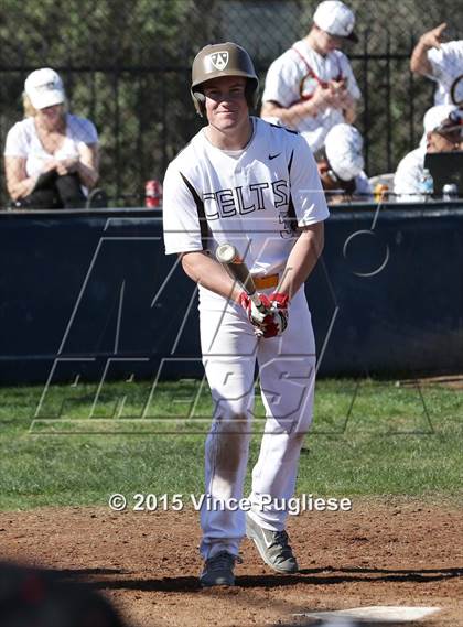 Thumbnail 1 in Crespi Varsity vs. Crespi Alumni 2015 photogallery.