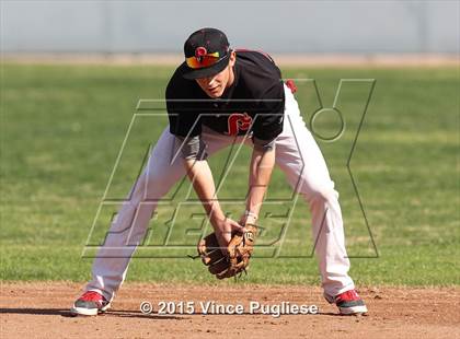 Thumbnail 1 in Crespi Varsity vs. Crespi Alumni 2015 photogallery.