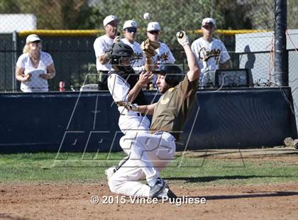 Thumbnail 2 in Crespi Varsity vs. Crespi Alumni 2015 photogallery.
