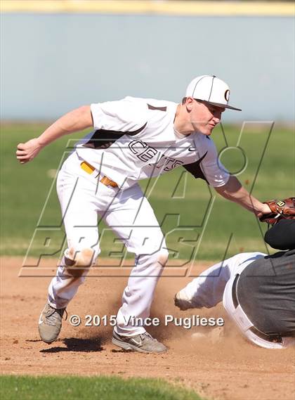 Thumbnail 3 in Crespi Varsity vs. Crespi Alumni 2015 photogallery.