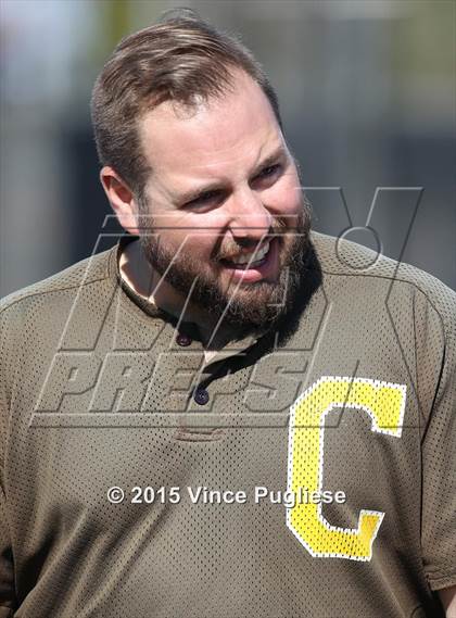 Thumbnail 1 in Crespi Varsity vs. Crespi Alumni 2015 photogallery.