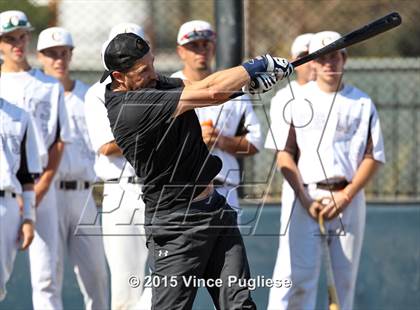 Thumbnail 1 in Crespi Varsity vs. Crespi Alumni 2015 photogallery.