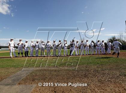 Thumbnail 2 in Crespi Varsity vs. Crespi Alumni 2015 photogallery.