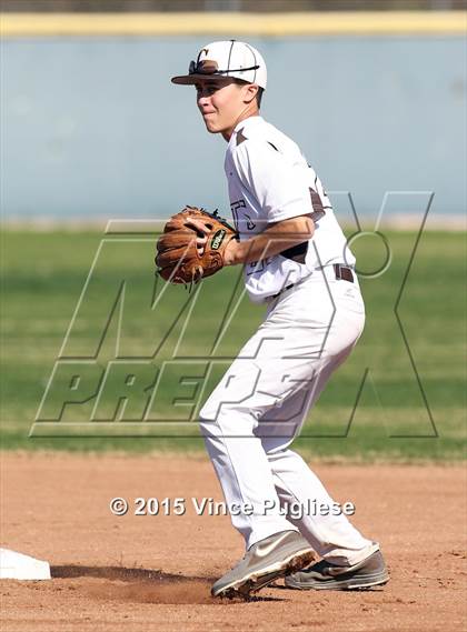 Thumbnail 2 in Crespi Varsity vs. Crespi Alumni 2015 photogallery.