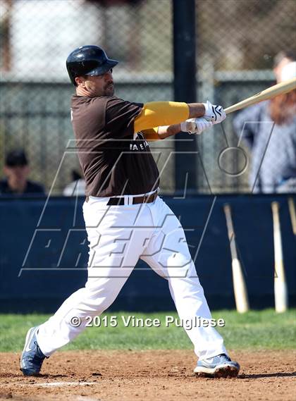 Thumbnail 1 in Crespi Varsity vs. Crespi Alumni 2015 photogallery.