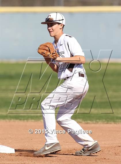 Thumbnail 1 in Crespi Varsity vs. Crespi Alumni 2015 photogallery.