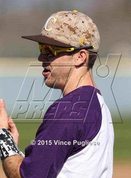 Thumbnail 1 in Crespi Varsity vs. Crespi Alumni 2015 photogallery.