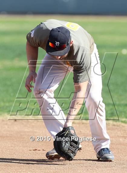 Thumbnail 1 in Crespi Varsity vs. Crespi Alumni 2015 photogallery.