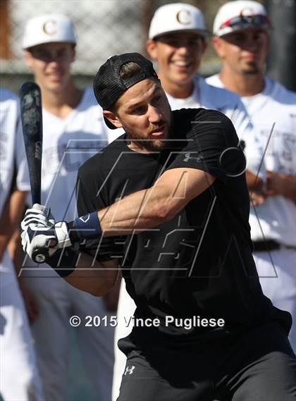 Thumbnail 1 in Crespi Varsity vs. Crespi Alumni 2015 photogallery.