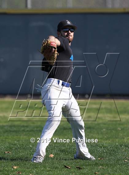 Thumbnail 3 in Crespi Varsity vs. Crespi Alumni 2015 photogallery.