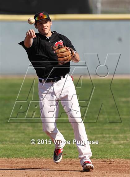Thumbnail 1 in Crespi Varsity vs. Crespi Alumni 2015 photogallery.