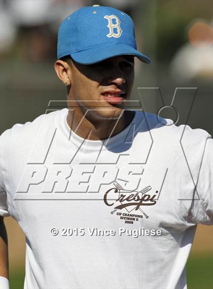 Thumbnail 3 in Crespi Varsity vs. Crespi Alumni 2015 photogallery.