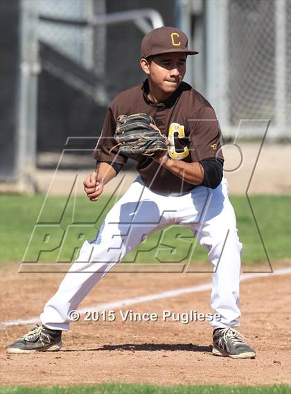 Thumbnail 3 in Crespi Varsity vs. Crespi Alumni 2015 photogallery.