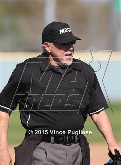 Thumbnail 2 in Crespi Varsity vs. Crespi Alumni 2015 photogallery.