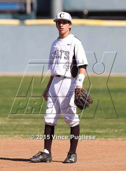 Thumbnail 2 in Crespi Varsity vs. Crespi Alumni 2015 photogallery.