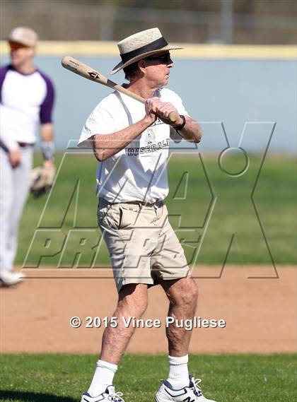 Thumbnail 1 in Crespi Varsity vs. Crespi Alumni 2015 photogallery.