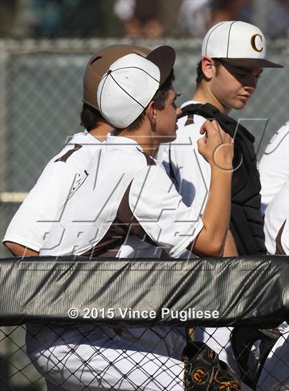 Thumbnail 2 in Crespi Varsity vs. Crespi Alumni 2015 photogallery.
