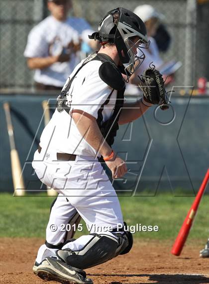 Thumbnail 1 in Crespi Varsity vs. Crespi Alumni 2015 photogallery.
