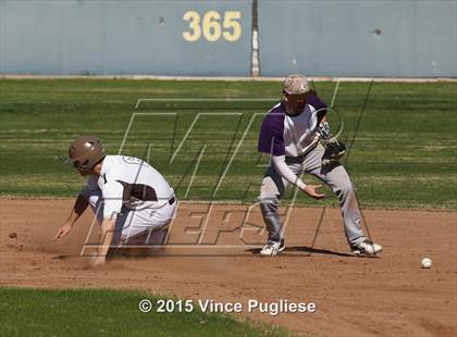 Thumbnail 2 in Crespi Varsity vs. Crespi Alumni 2015 photogallery.
