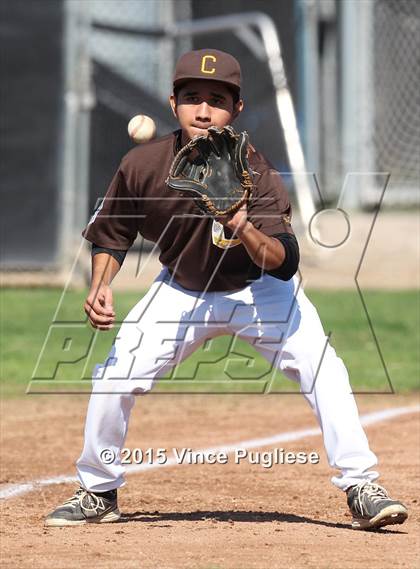 Thumbnail 2 in Crespi Varsity vs. Crespi Alumni 2015 photogallery.