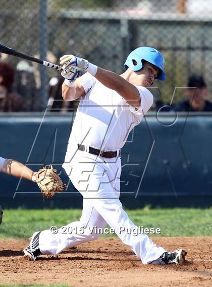 Thumbnail 1 in Crespi Varsity vs. Crespi Alumni 2015 photogallery.