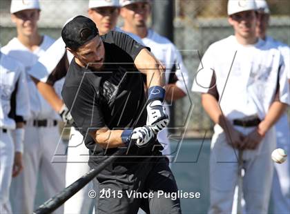 Thumbnail 2 in Crespi Varsity vs. Crespi Alumni 2015 photogallery.
