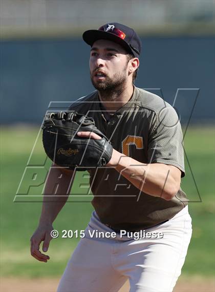 Thumbnail 1 in Crespi Varsity vs. Crespi Alumni 2015 photogallery.