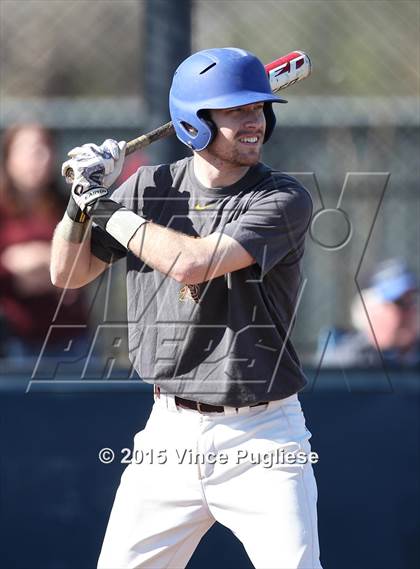 Thumbnail 1 in Crespi Varsity vs. Crespi Alumni 2015 photogallery.