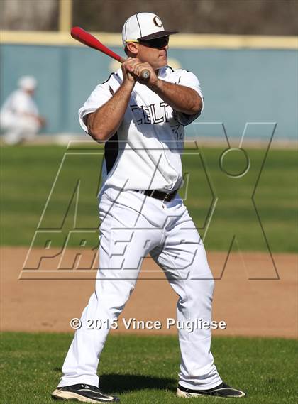 Thumbnail 1 in Crespi Varsity vs. Crespi Alumni 2015 photogallery.
