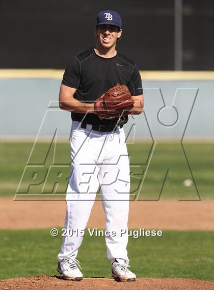 Thumbnail 1 in Crespi Varsity vs. Crespi Alumni 2015 photogallery.