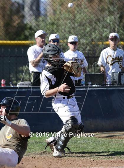 Thumbnail 3 in Crespi Varsity vs. Crespi Alumni 2015 photogallery.