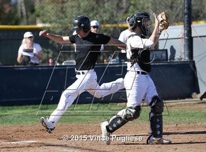 Thumbnail 1 in Crespi Varsity vs. Crespi Alumni 2015 photogallery.