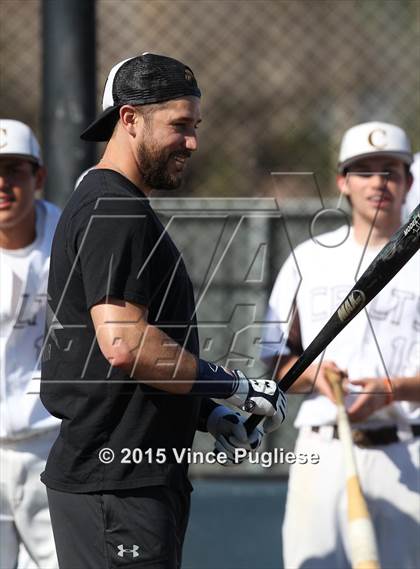 Thumbnail 1 in Crespi Varsity vs. Crespi Alumni 2015 photogallery.