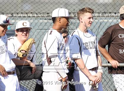 Thumbnail 2 in Crespi Varsity vs. Crespi Alumni 2015 photogallery.