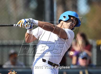 Thumbnail 1 in Crespi Varsity vs. Crespi Alumni 2015 photogallery.