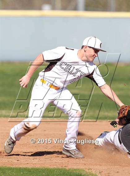 Thumbnail 2 in Crespi Varsity vs. Crespi Alumni 2015 photogallery.