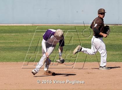Thumbnail 1 in Crespi Varsity vs. Crespi Alumni 2015 photogallery.