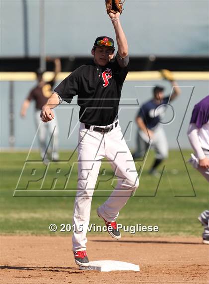Thumbnail 2 in Crespi Varsity vs. Crespi Alumni 2015 photogallery.
